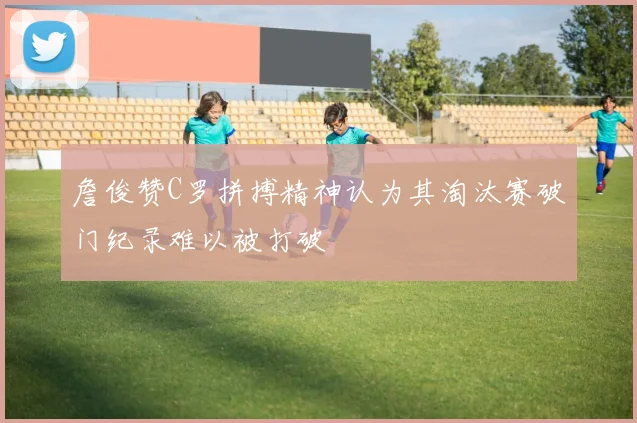 詹俊赞C罗拼搏精神认为其淘汰赛破门纪录难以被打破